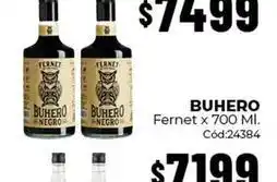 Diarco Buhero - buhero fernet x 700 ml. cód:24384 oferta