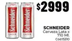 Diarco Schneider - cerveza lata x 710 ml. c ext{ó}d:15310 oferta