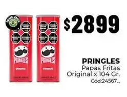 Diarco Pringles - papas fritas original x 104 gr oferta