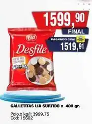 Maxiconsumo Lia - galletitas surtido oferta