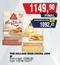 Maxiconsumo Pan rallado oferta