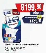 Maxiconsumo La lechera - leche en polvo oferta