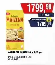 Maxiconsumo Maizena - almidon oferta