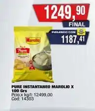 Maxiconsumo Marolio - pure instantaneo oferta