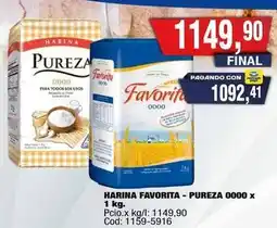 Maxiconsumo Favorita - harina pura oferta