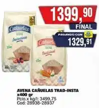 Maxiconsumo Cañuelas - avena cañuelas trad-insta oferta