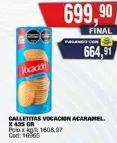 Maxiconsumo Vocacion - galletitas vocacion acaramel oferta