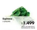 Disco Espinaca oferta