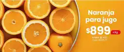 Coto Naranja para jugo oferta