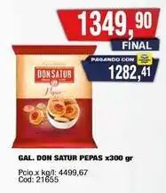 Maxiconsumo Don satur - gal. pepas x300 gr oferta