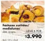 Surtidas - facturas surtidas/medialunas