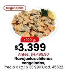 Coto Origen - navajuelas chilenas congeladas, cod. 45622 oferta