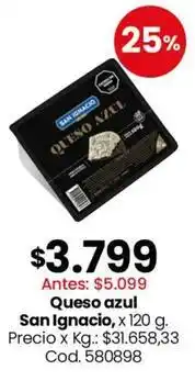 Coto San ignacio - queso azul oferta