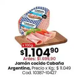 Coto Cabaña argentina - jamón cocido oferta