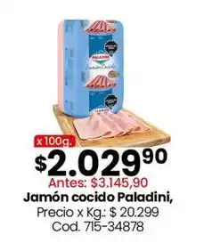 Coto Paladini - jamón cocido oferta