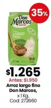 Coto Don marcos - arroz largo fino, cod: 272660 oferta