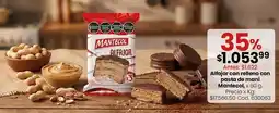 Coto Mantecol - alfajor con relleno con pasta de mani oferta