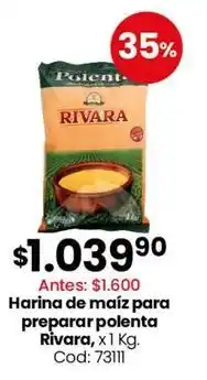 Coto Harina de maíz para preparar polenta rivara oferta
