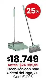 Coto Cristal - escobillón con pala del lago, x u. cod. 614103 oferta