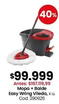 Coto Vileda - mopa + balde easy wring, x.u. cod. 290625 oferta