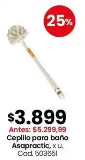 Coto Cepillo para ba uevo asapractic, x u. cod. 503651 oferta