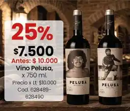 Coto Vino pelusa, x 750 ml. cod. 628489-628490 oferta