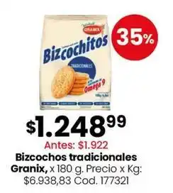 Coto Granix - bizcochos tradicionales oferta