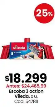 Coto Vileda - escoba 3 action oferta