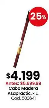 Coto Cabo madera asapractic, x u. cod. 503641 oferta