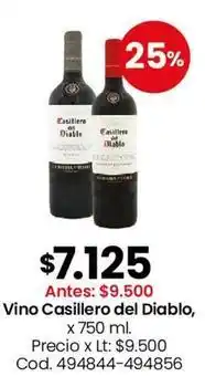 Coto Casillero del diablo - vino , x 750 ml oferta