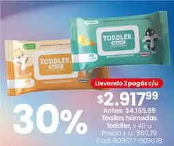 Coto Toallas húmedas toddler oferta