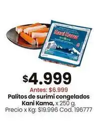 Kani kama - palitos de surimi congelados