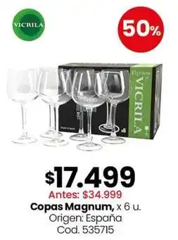 Magnum - copas , x 6 u
