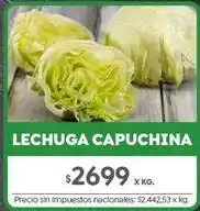Jumbo Lechuga capuchina oferta