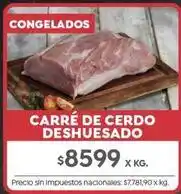 Jumbo Carré de cerdo deshuesado oferta