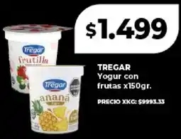 Supermayorista Vital Tregar yogur con frutas oferta