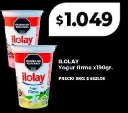 Supermayorista Vital Ilolay yogur firme oferta