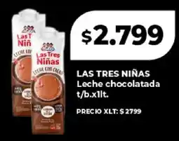 Supermayorista Vital Las tres niñas leche chocolatada oferta