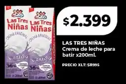 Supermayorista Vital Las tres niñas crema de leche para batir oferta