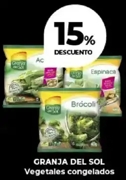 Supermayorista Vital Granja del sol vegetales congelados oferta