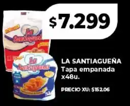 Supermayorista Vital La santiagueña tapa empanada oferta