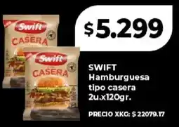Supermayorista Vital Swift hamburguesa tipo casera oferta