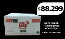 Supermayorista Vital Paty super hamburguesa oferta