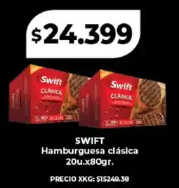 Supermayorista Vital Swift hamburguesa clásica oferta