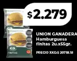 Supermayorista Vital Union ganadera hamburguesa finitas oferta