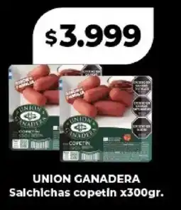 Supermayorista Vital Union ganadera salchichas copetin oferta