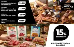 Supermayorista Vital Cagnoli salami tandillero picado fino/grueso oferta