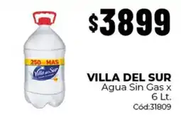 Diarco Villa del sur agua sin gas oferta