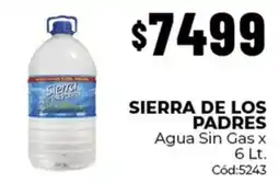 Diarco Sierra de los padres agua sin gas oferta