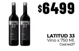 Diarco Latitud 33 vino oferta